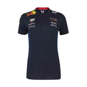 TShirt RED BULL Castore Team Replica Blue Women RBR24 TSF TEA