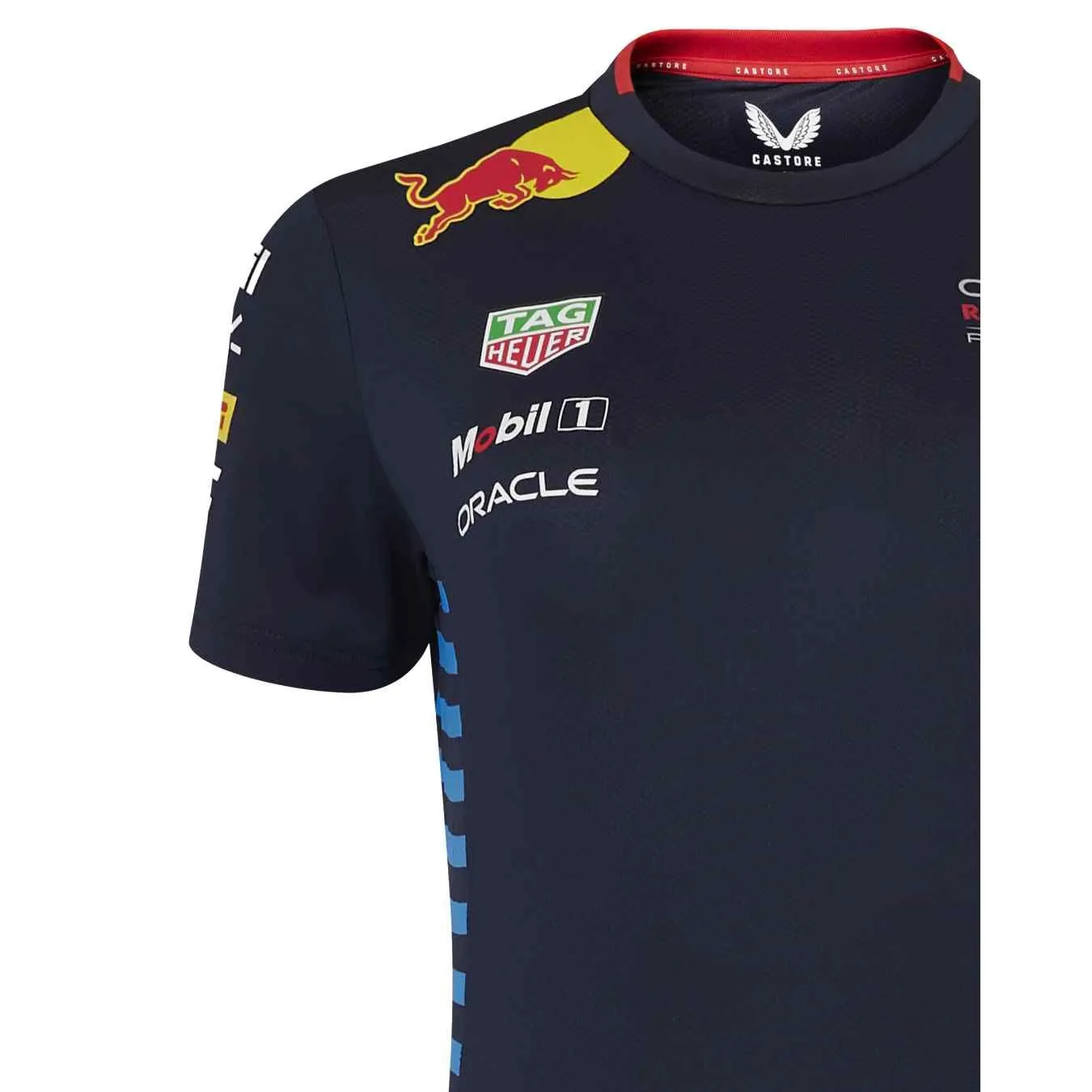 TShirt RED BULL Castore Team Replica Blue Women RBR24 TSF TEA