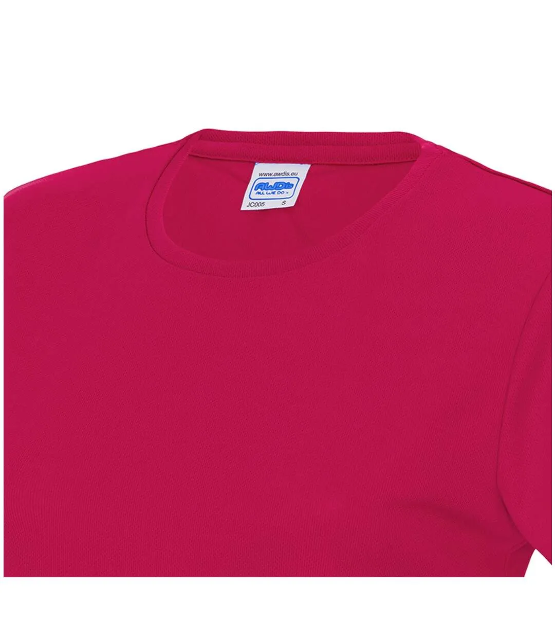 Women's Pink AWDis Sports T-shirt