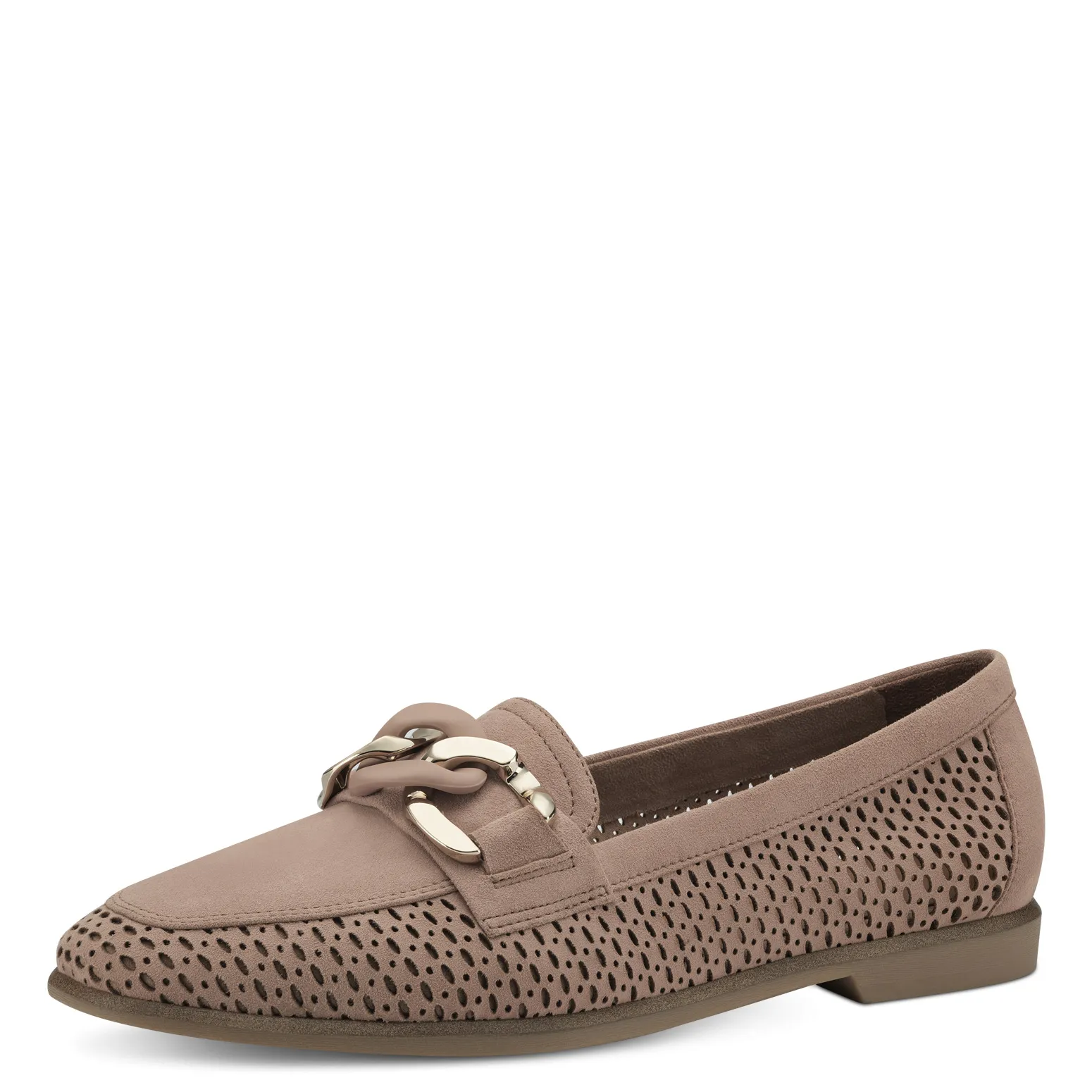 Tamaris Beige Moccasins