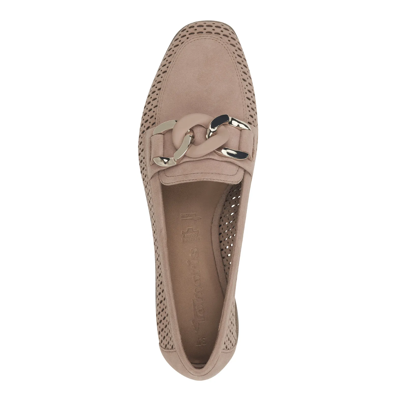 Tamaris Beige Moccasins