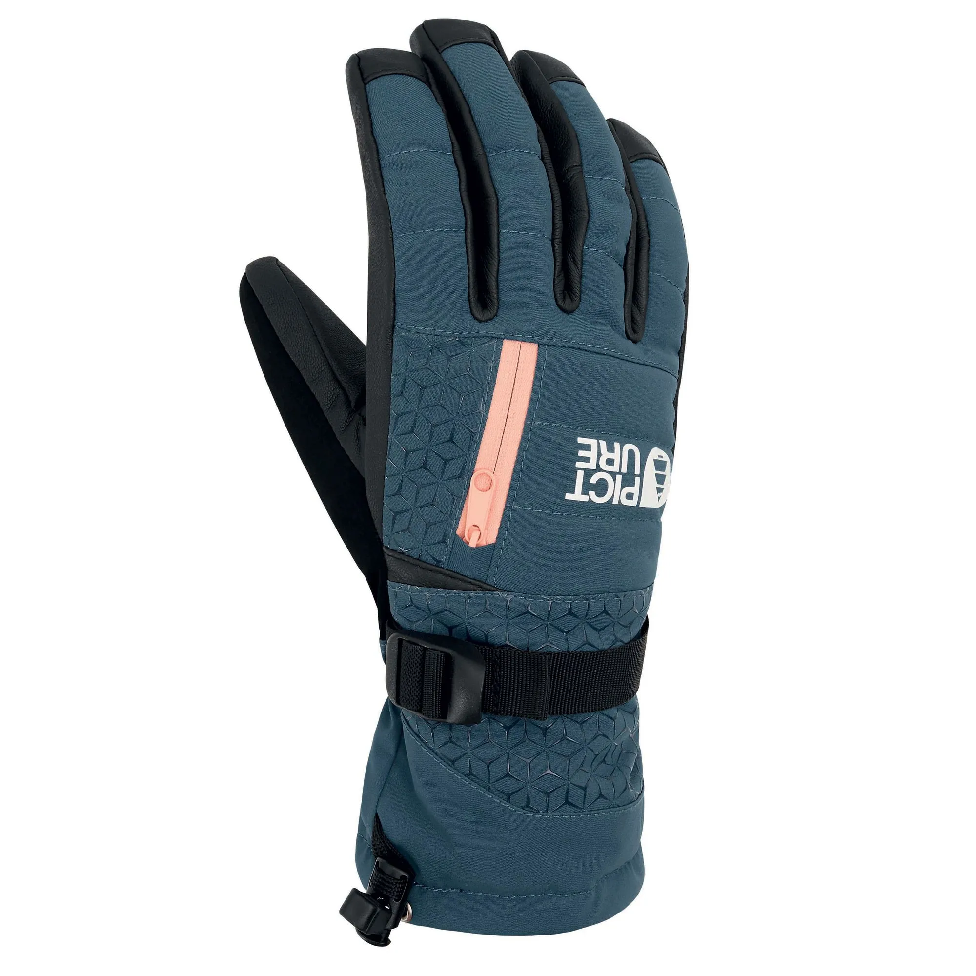 Tofty Ski Gloves - Petrol Blue