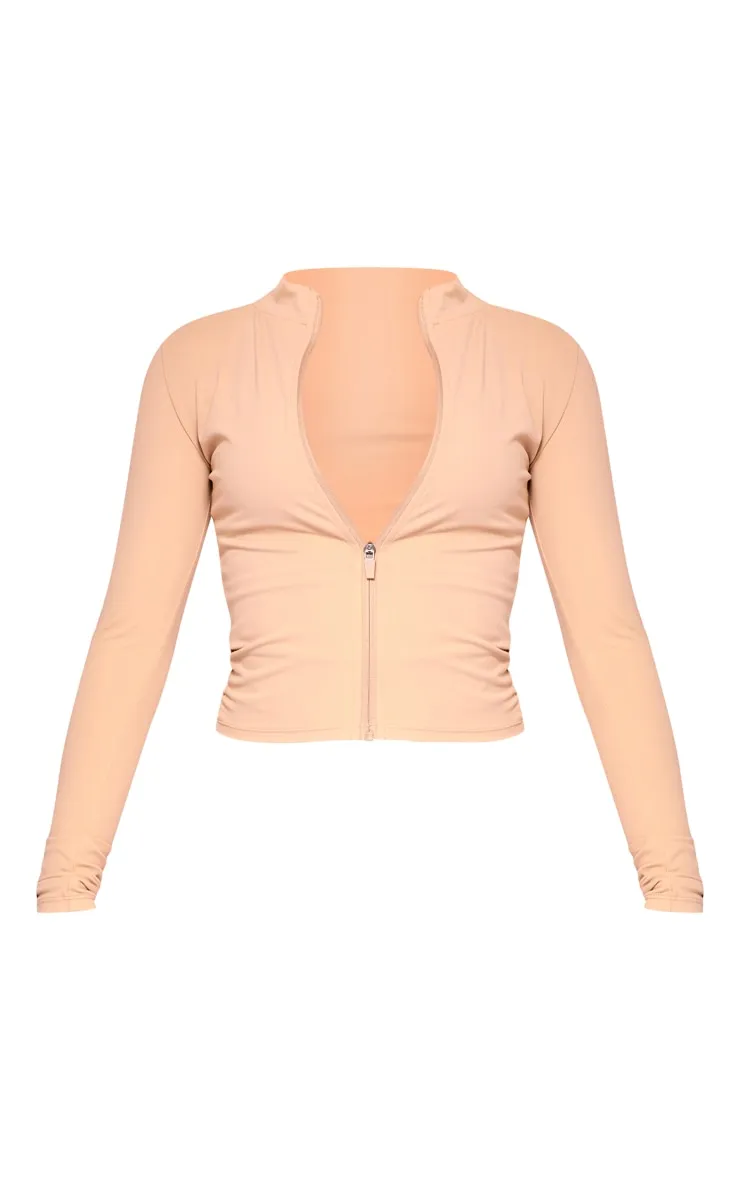 Basic Sculpt Café au Lait Vest