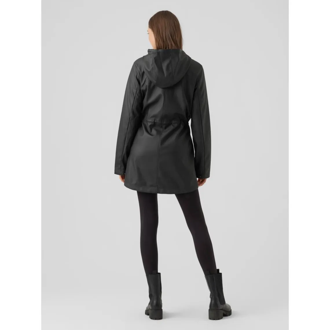 Black Hooded Long Sleeve Jacket Mae | 3 Suisses