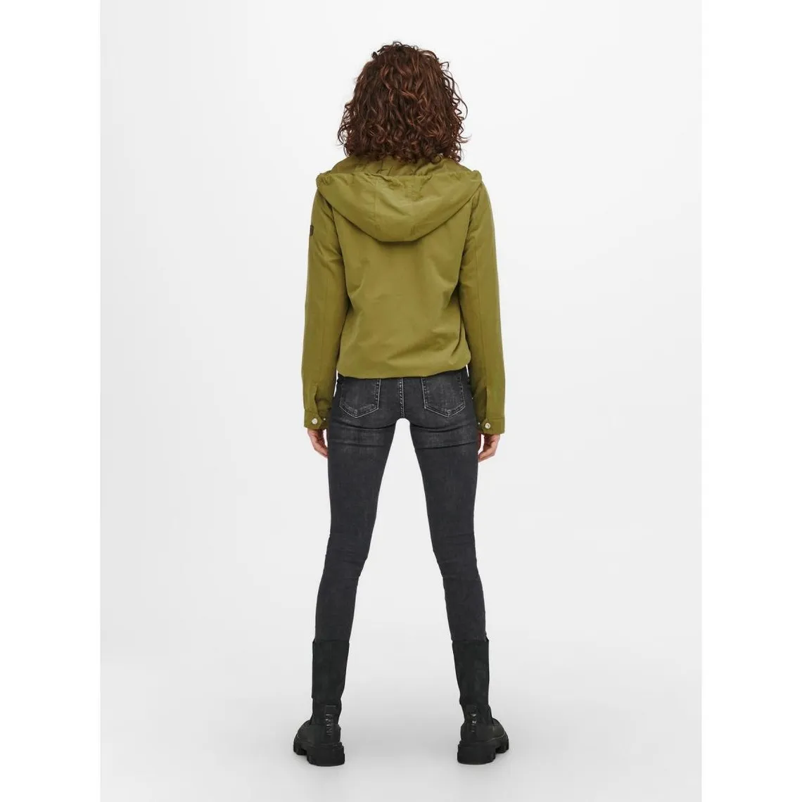 Green Hooded Long Sleeve Jacket Dina | 3 Suisses