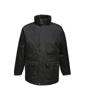 Regatta black men's Darby III rain jacket