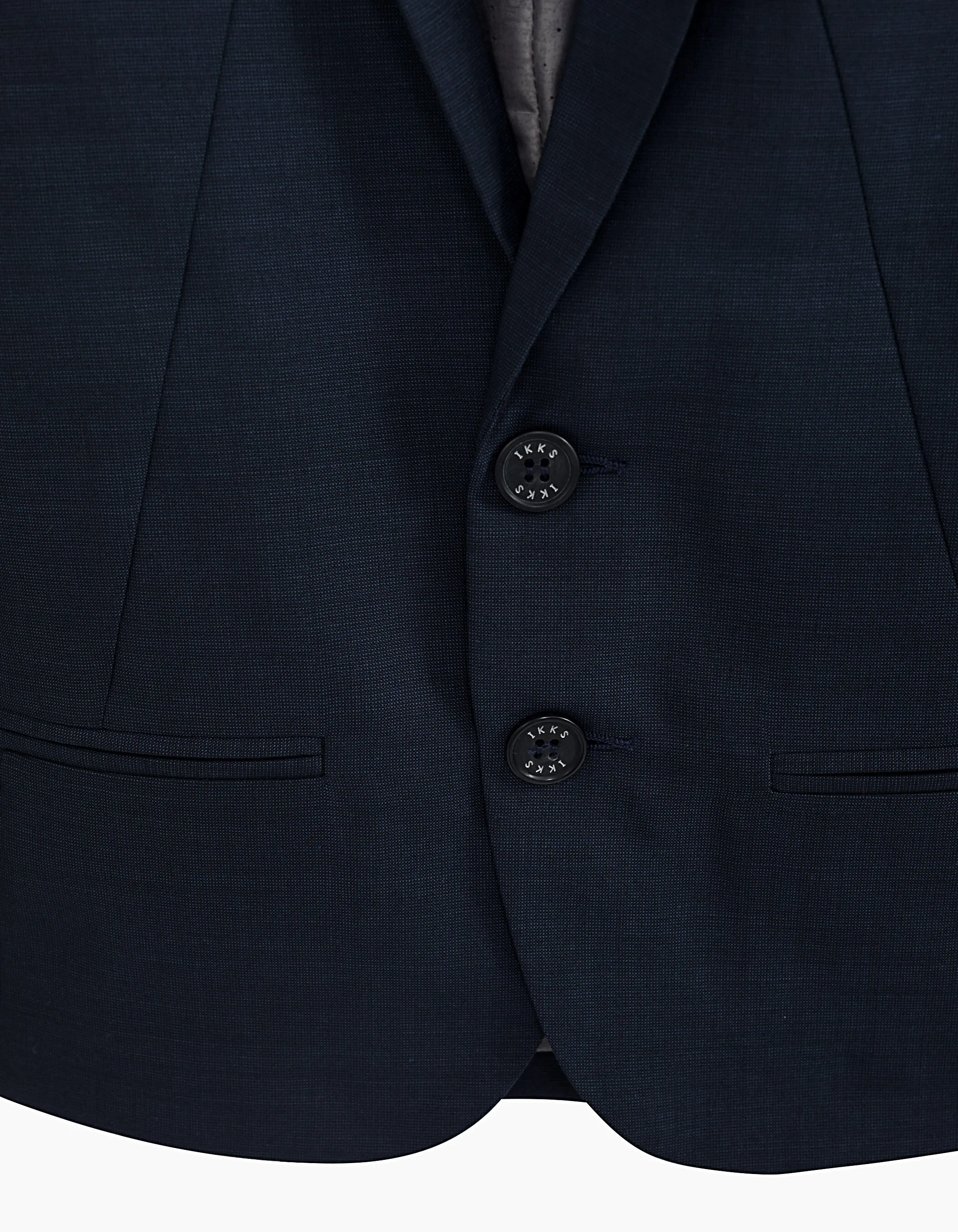 Boys' navy suit jacket