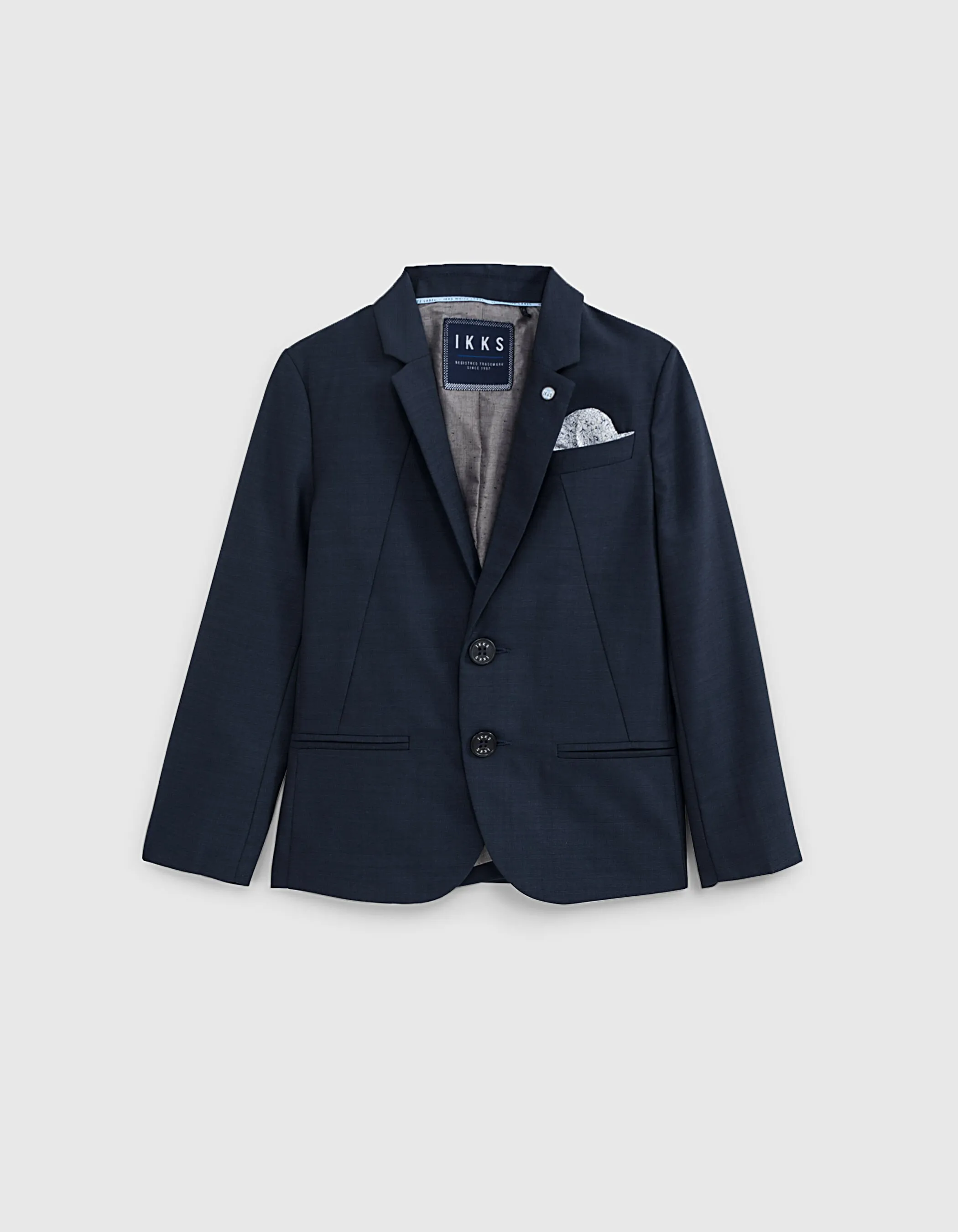 Boys' navy suit jacket