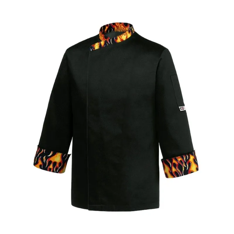 Cooking Apron Men Flame Devil - EGOCHEF