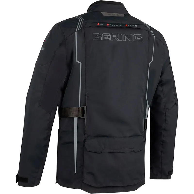 Black BERING FLAGSTAFF Motorcycle Jacket