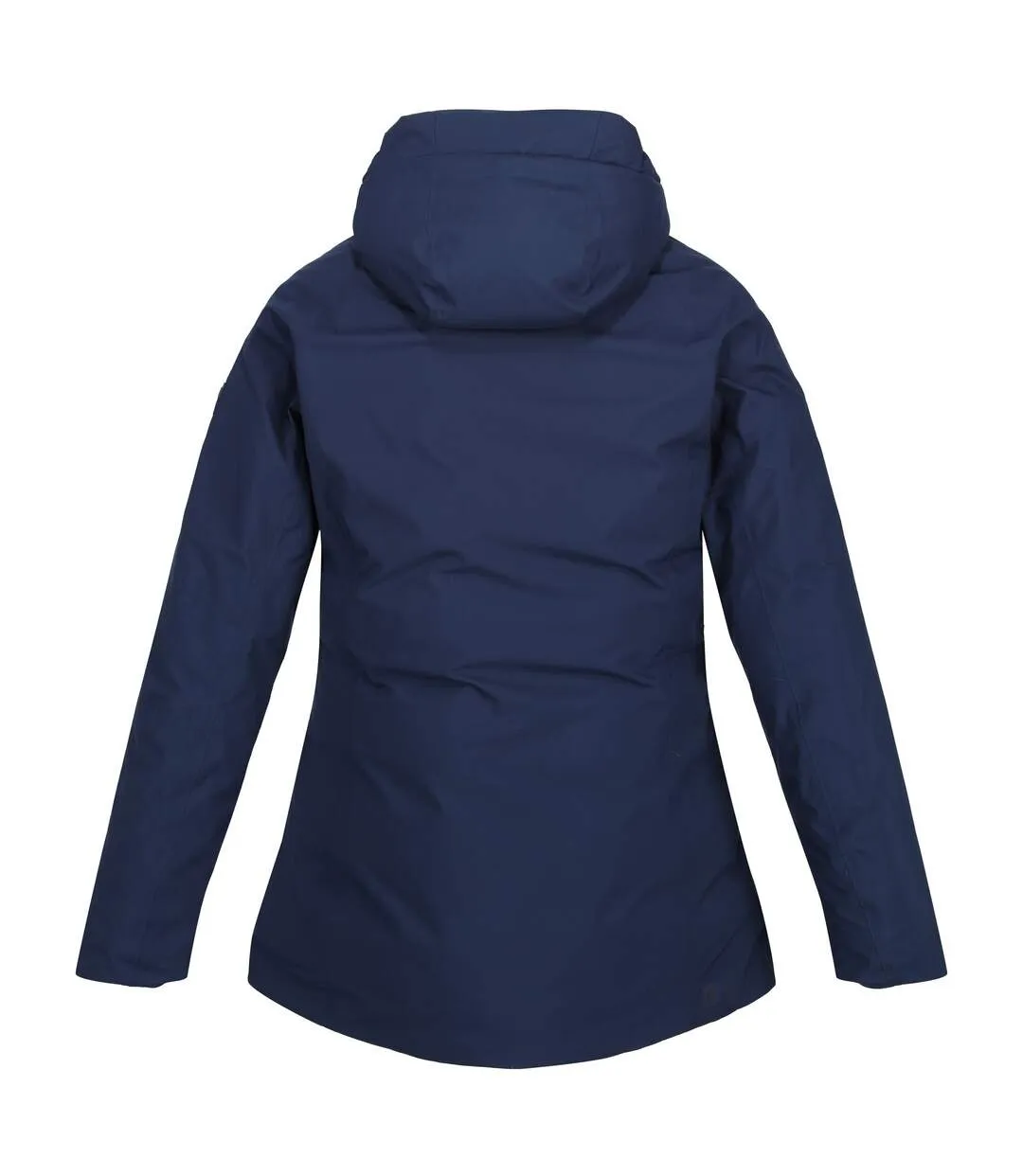 Regatta women's navy blue waterproof jacket.