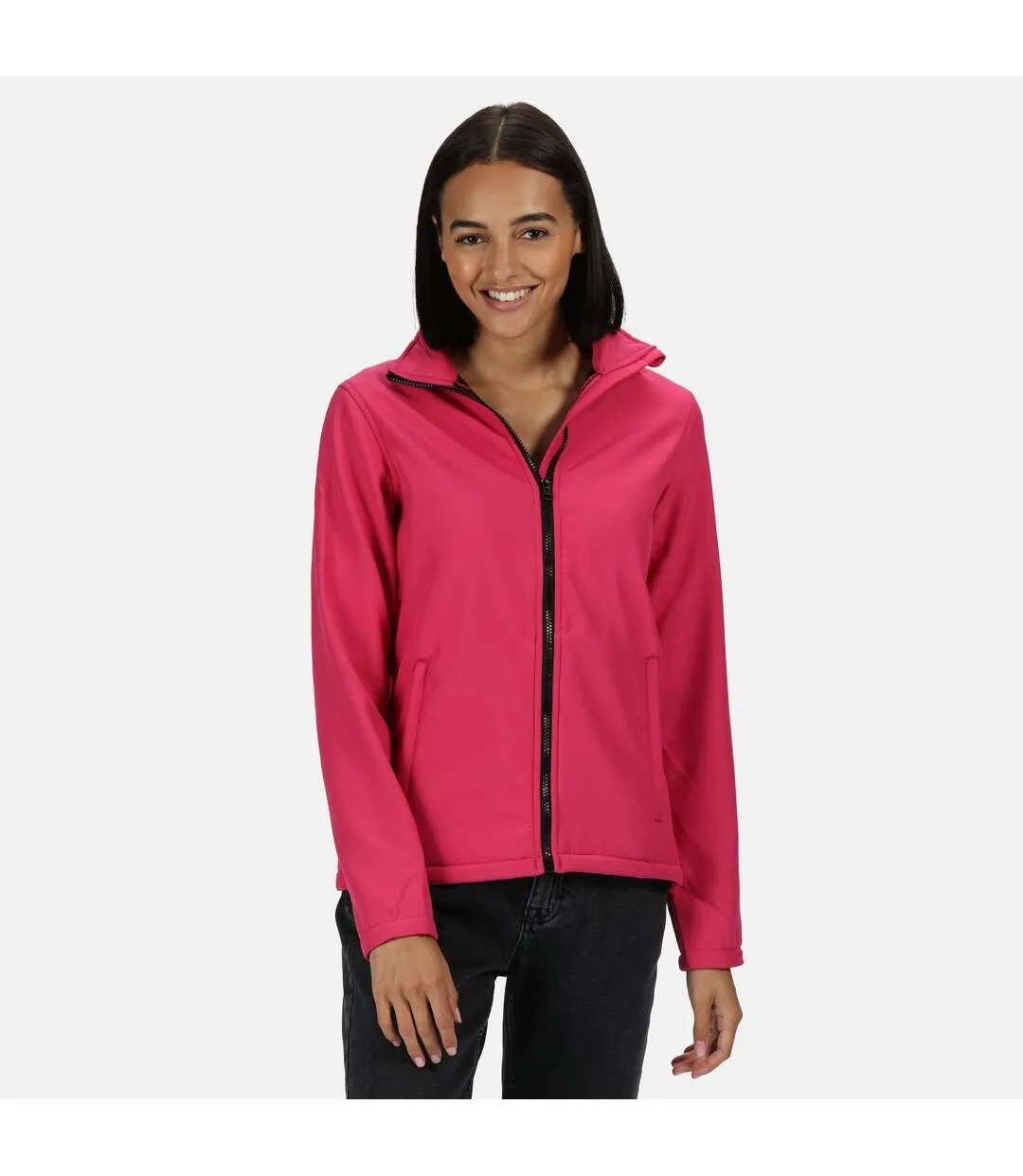 Regatta Women's Pink/Black Softshell Jacket Blazer