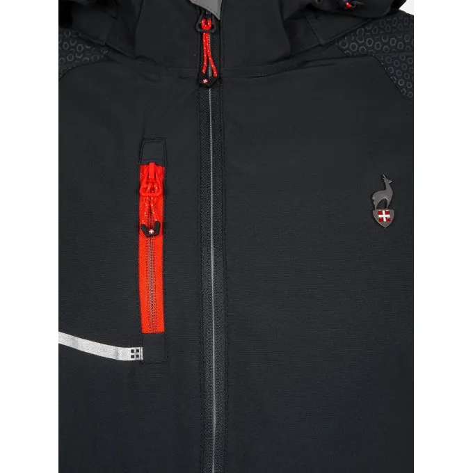 Aulp Robin Black Thin Softshell Jacket