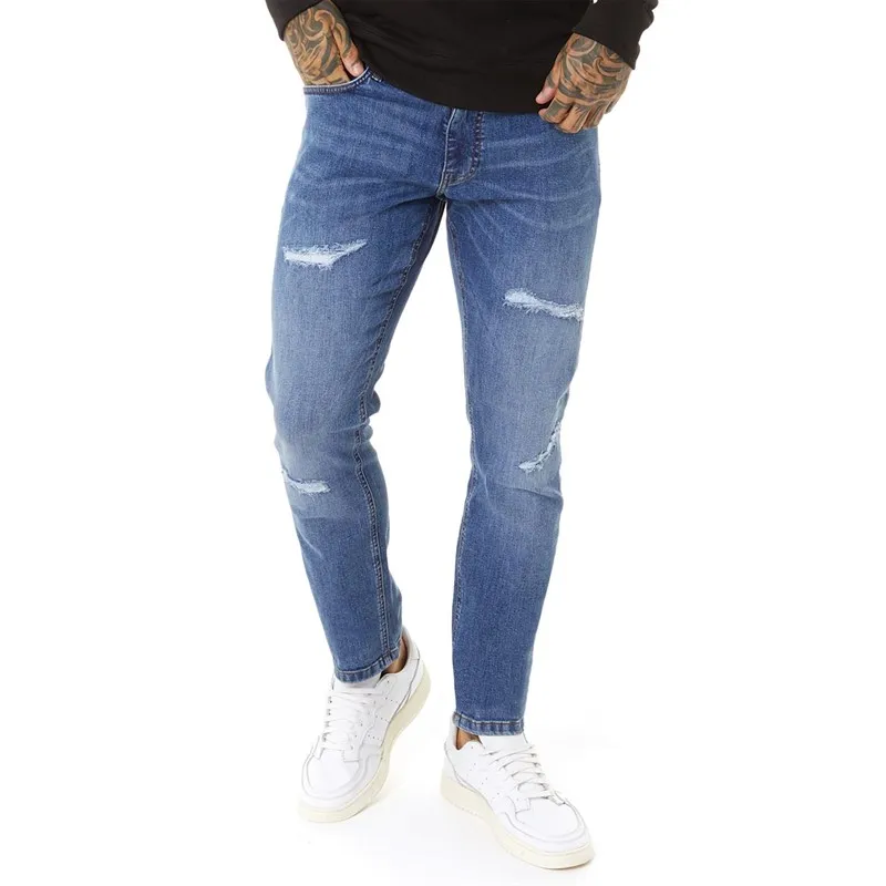 Vibrant Blue Bench Men's Slim Jeans