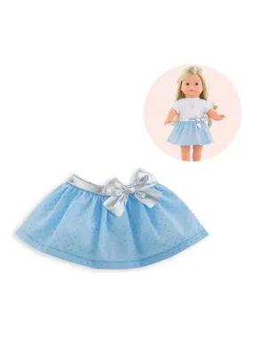 Winter Polka Dot Party Skirt for My Corolle Doll - Not Applicable