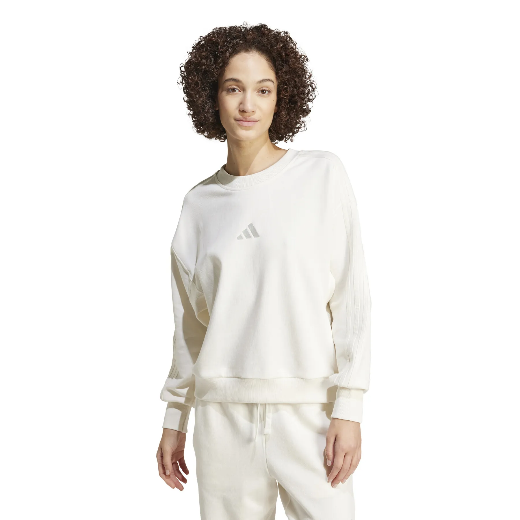 Women's adidas All Szn 3-Stripes Oversized Sweatshirt