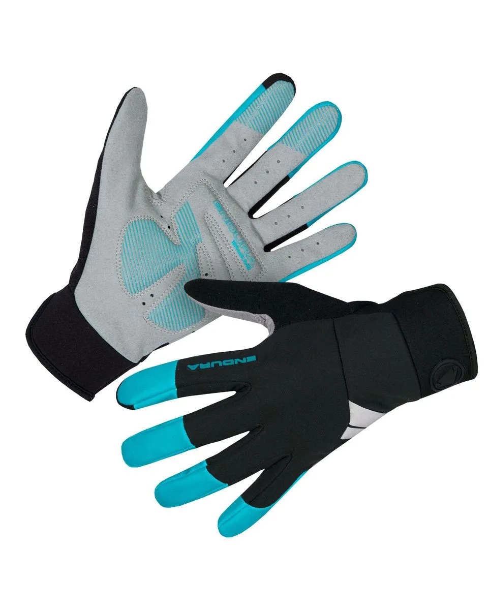 Women's Pacific Blue WINDCHILL Long Gloves