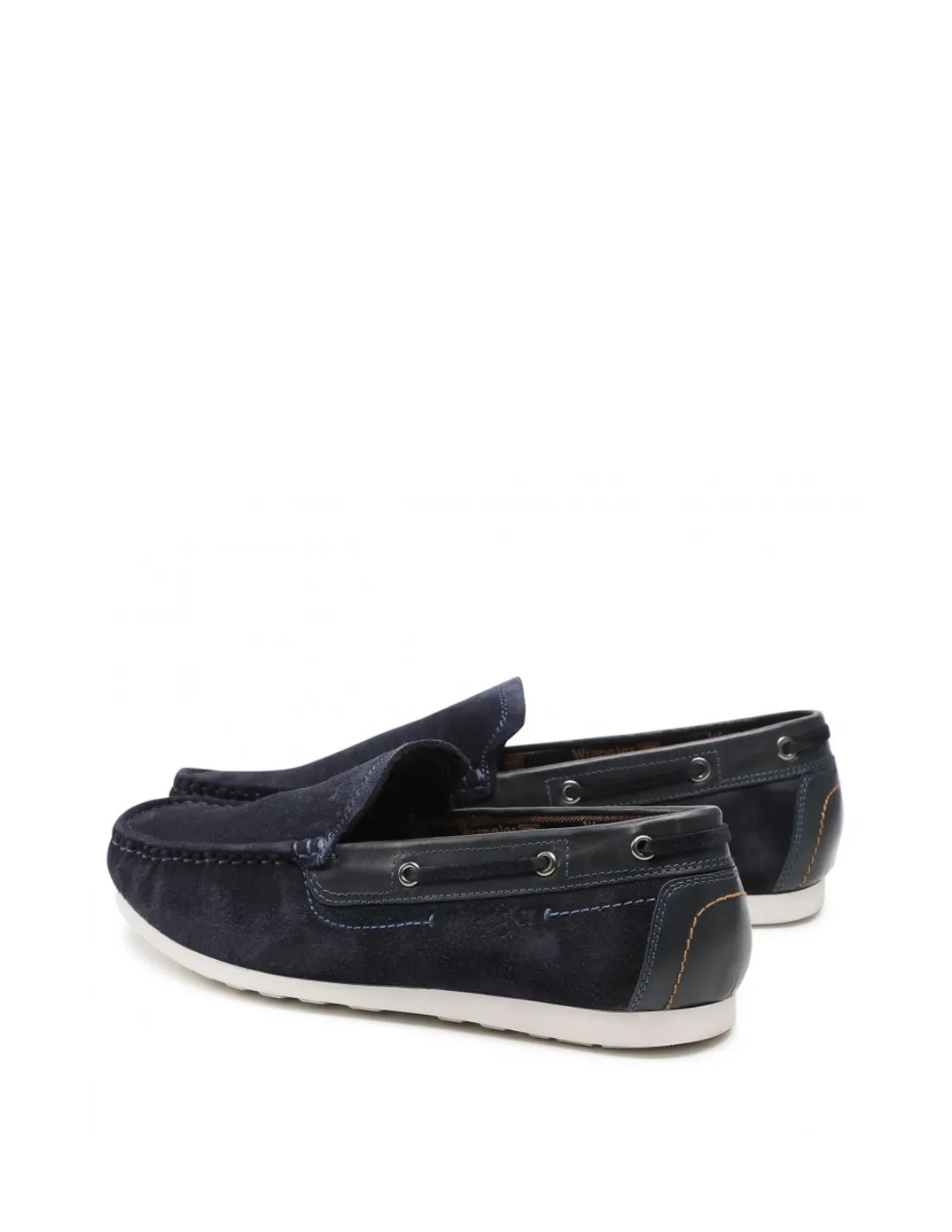 Wrangler navy blue moccasins - SKU 53296.