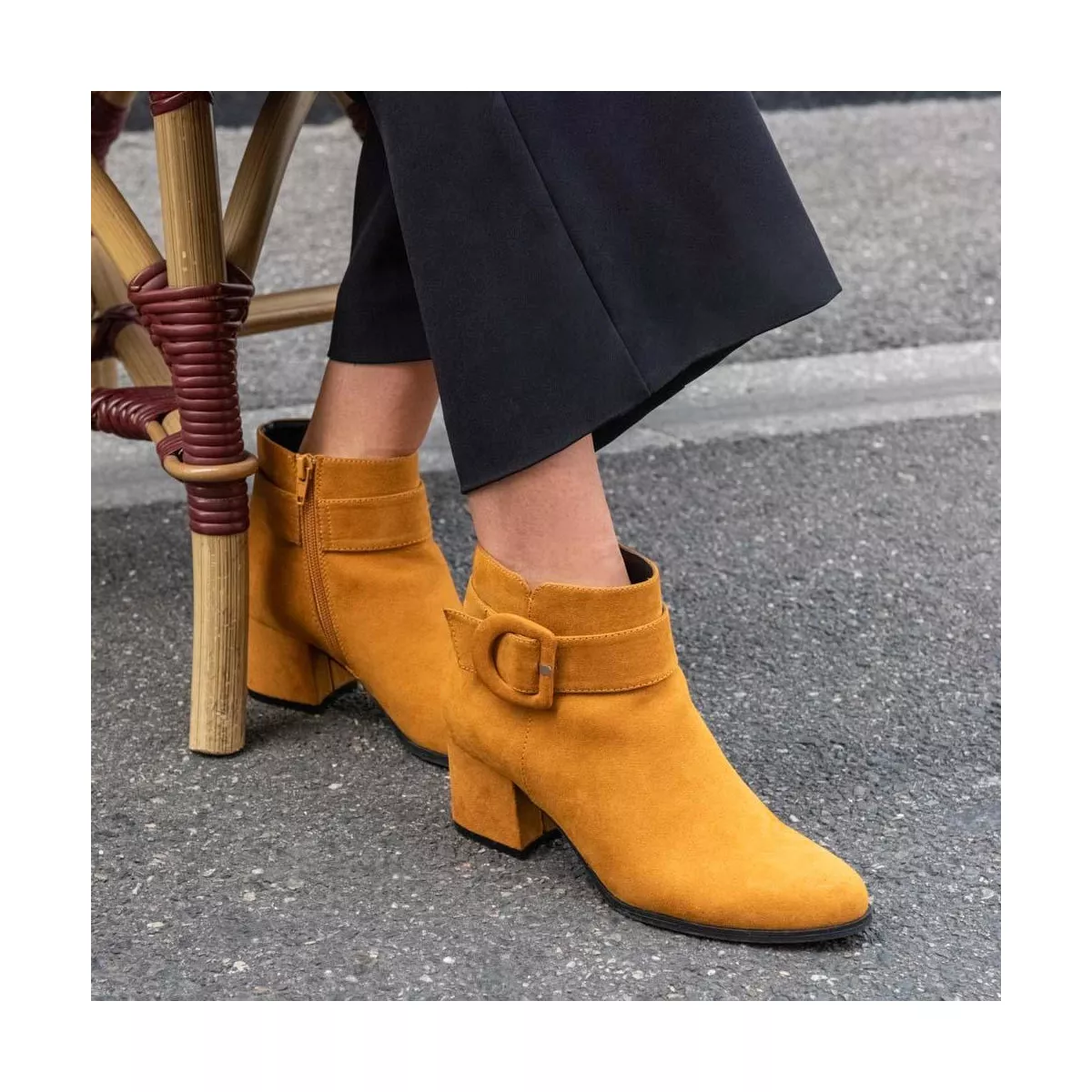 Yellow MY BOTEGA Ankle Boots